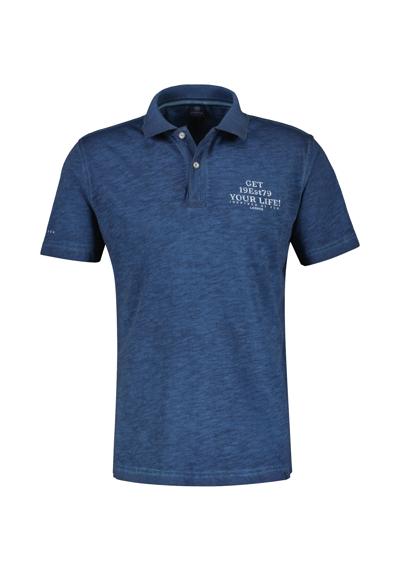 рубашка поло LERROS Poloshirt mit Brustprint