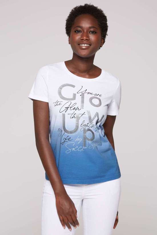 рубашка с круглым вырезом