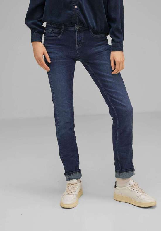 Джинсы с пятью карманами и согревающим термоэффектом. Casual Fit Thermojeans Style Jane