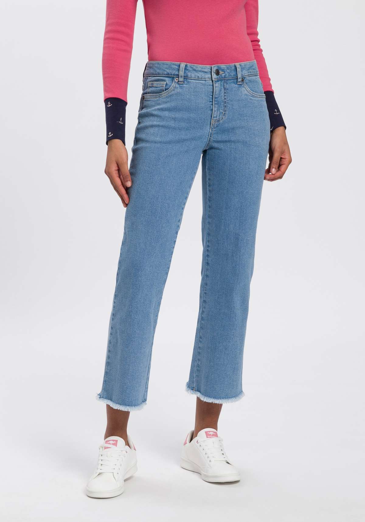 джинсы с 5 карманами DENIM CULOTTE