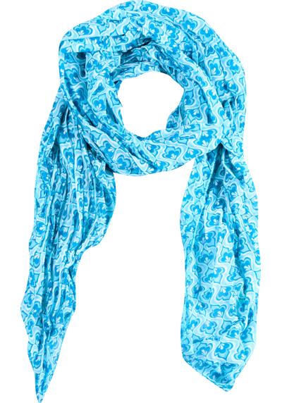 Модный шарф с принтом по всей поверхности
