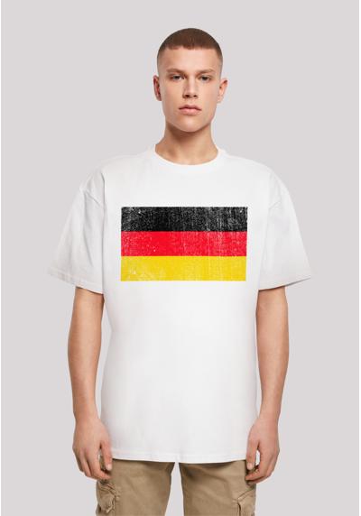 футболка Germany Deutschland Flagge distressed
