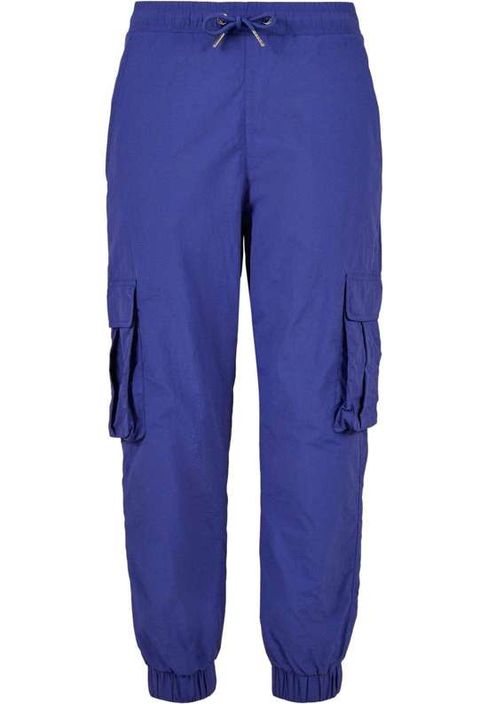 Брюки-карго Urban Classics Damen Ladies High Waist Crinkle Nylon Cargo Pants