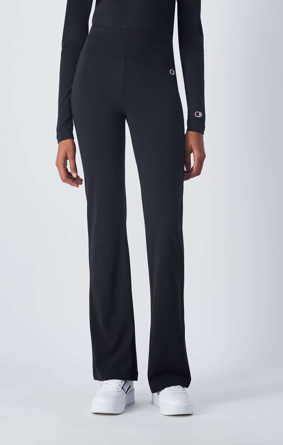 Леггинсы с высокой талией High Waist Flare Leggins