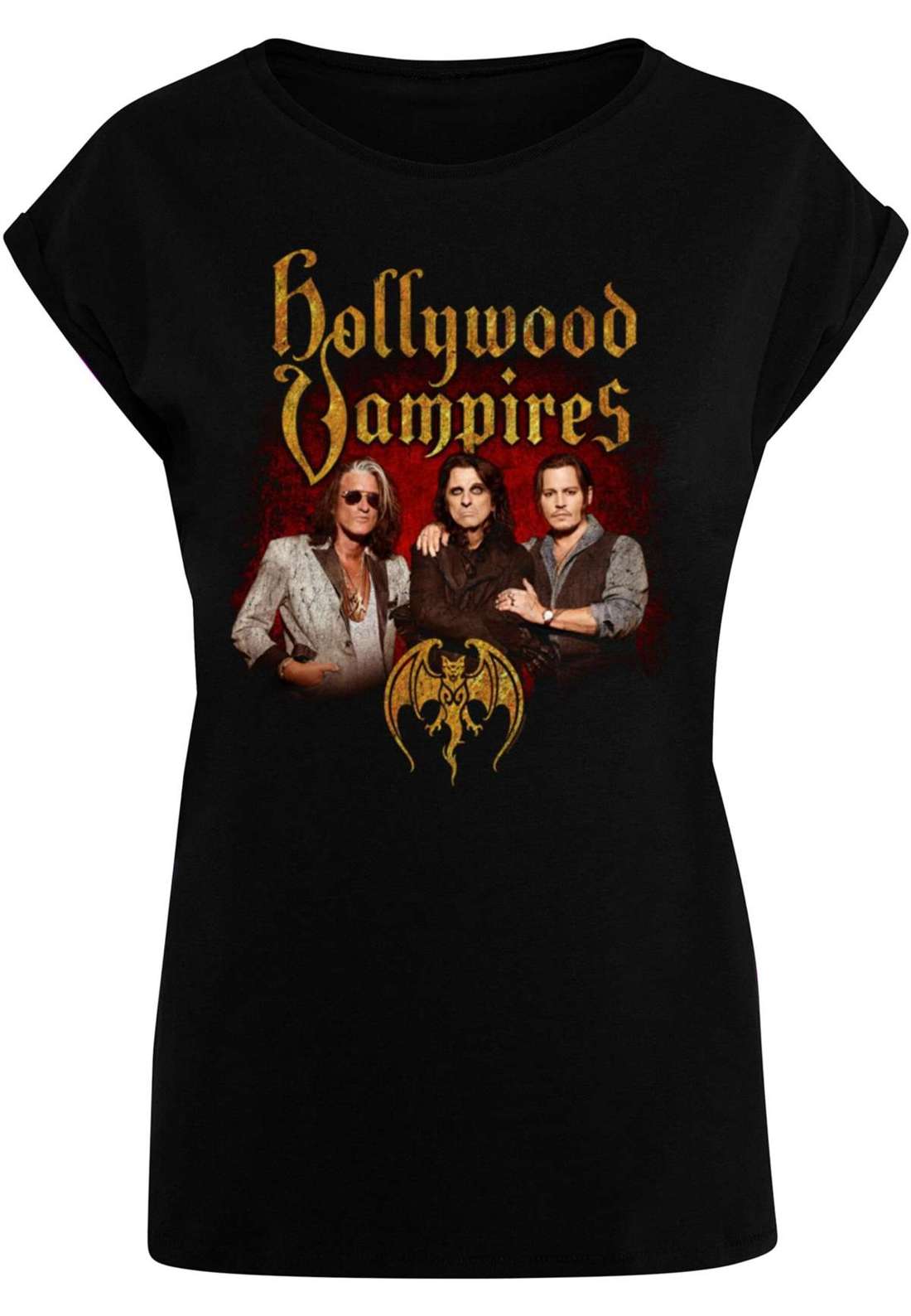 футболка Damen Ladies Hollywood Vampires - Group Photo T-Shirt