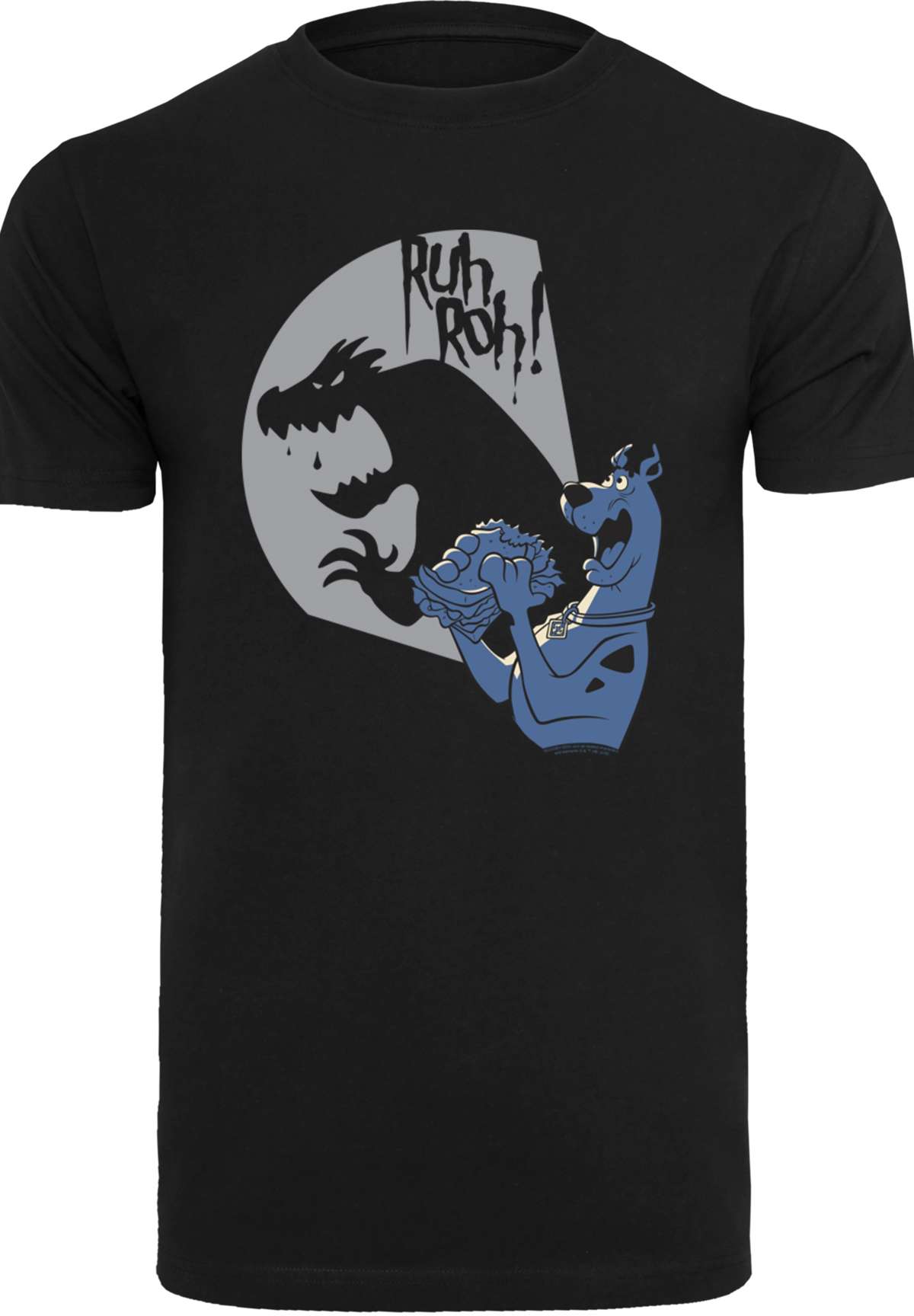 Рубашка с коротким рукавом Herren Scooby Doo Ruh Roh with T-Shirt Round Neck
