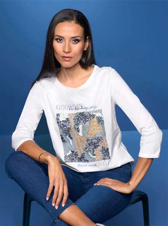 рубашка с рукавом 3/4 Shirt