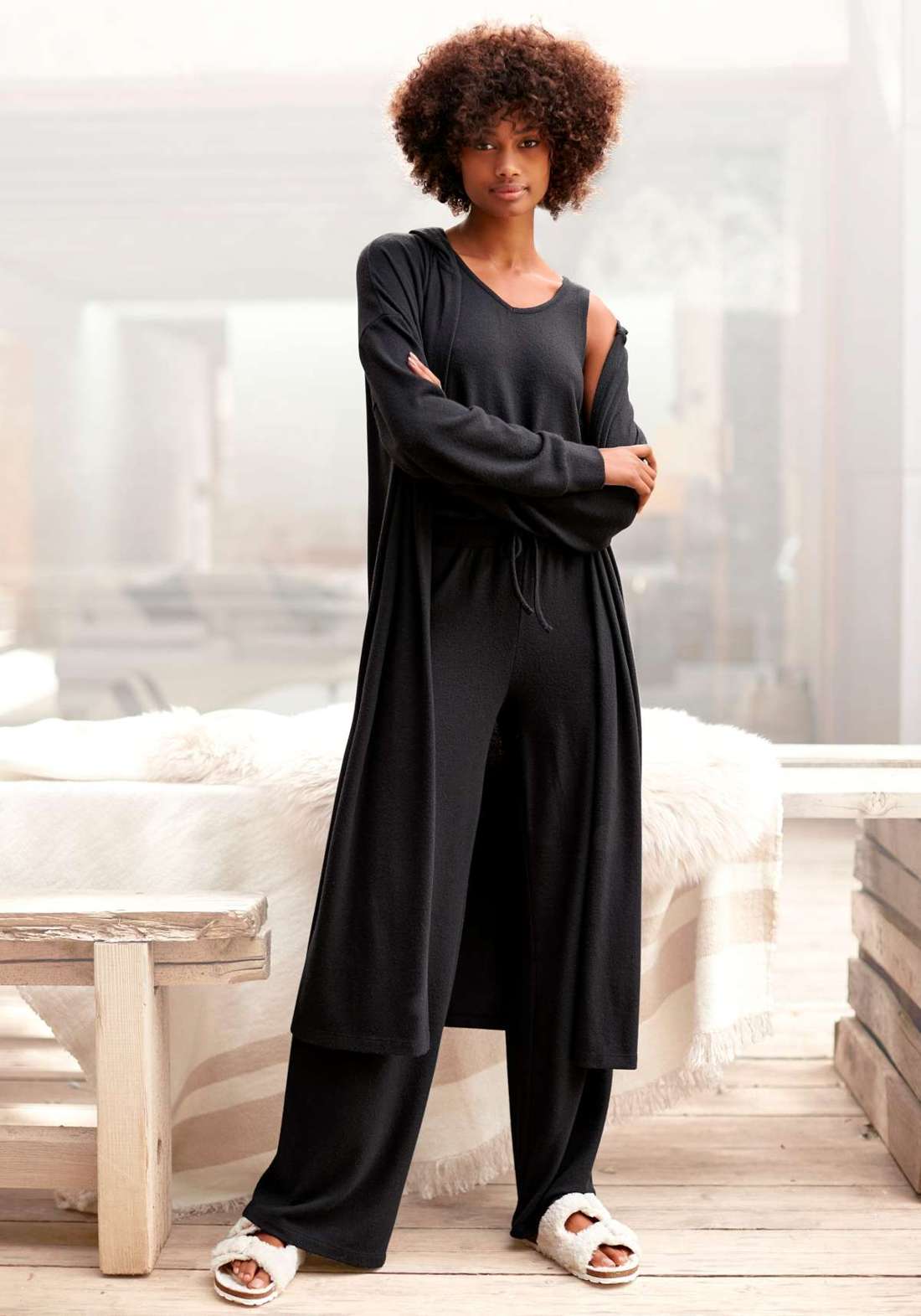 Длинный кардиган