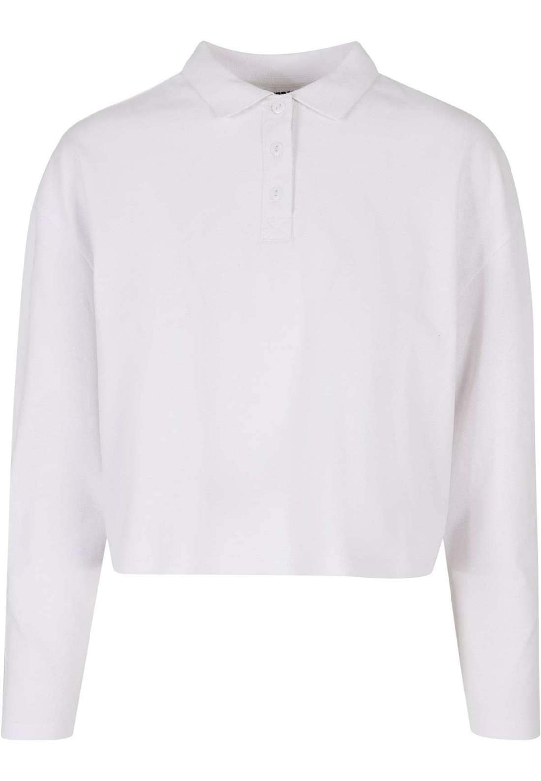 рубашка поло Urban Classics Damen Ladies Short Oversized Polo Longsleeve
