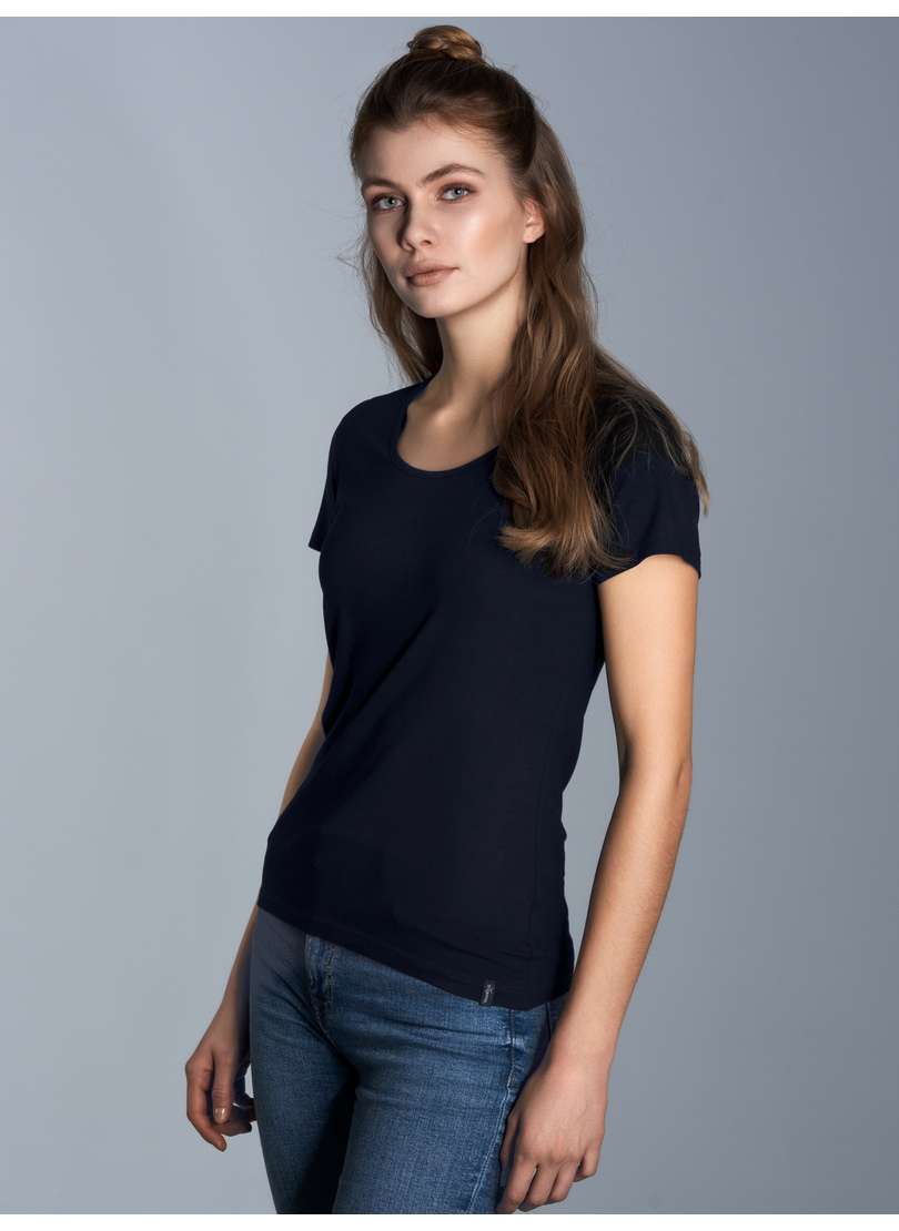 футболка TRIGEMA Rundhalsshirt aus Viskose