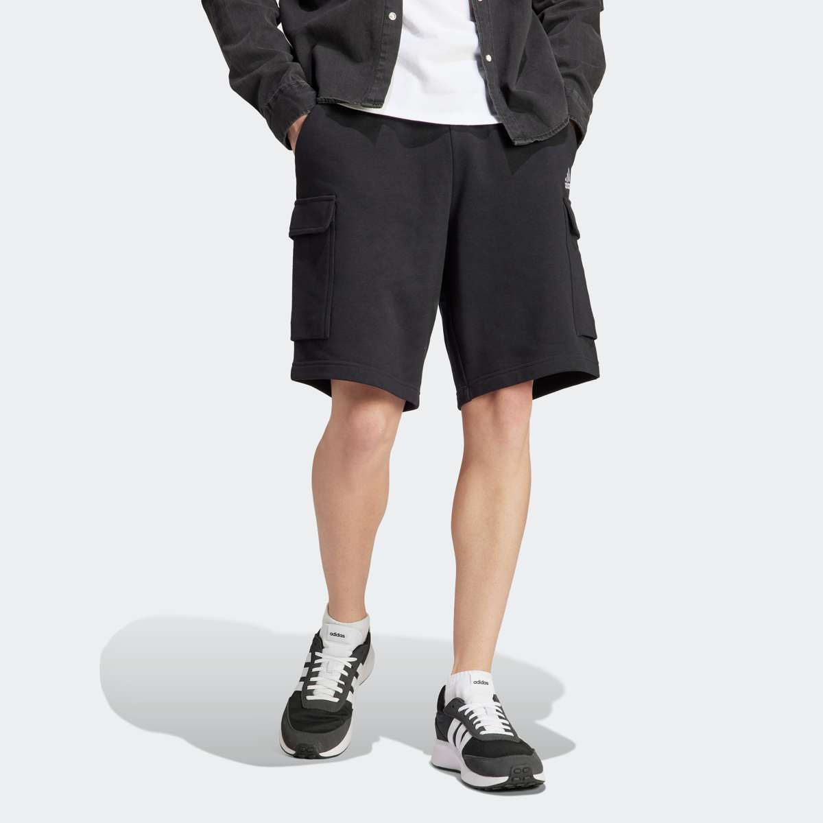 шорты ESSENTIALS FRENCH TERRY CARGOSHORTS