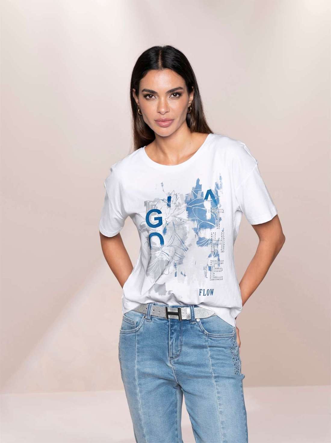 рубашка с круглым вырезом Shirt