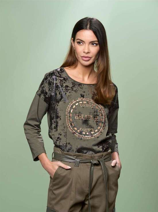 рубашка с круглым вырезом Shirt