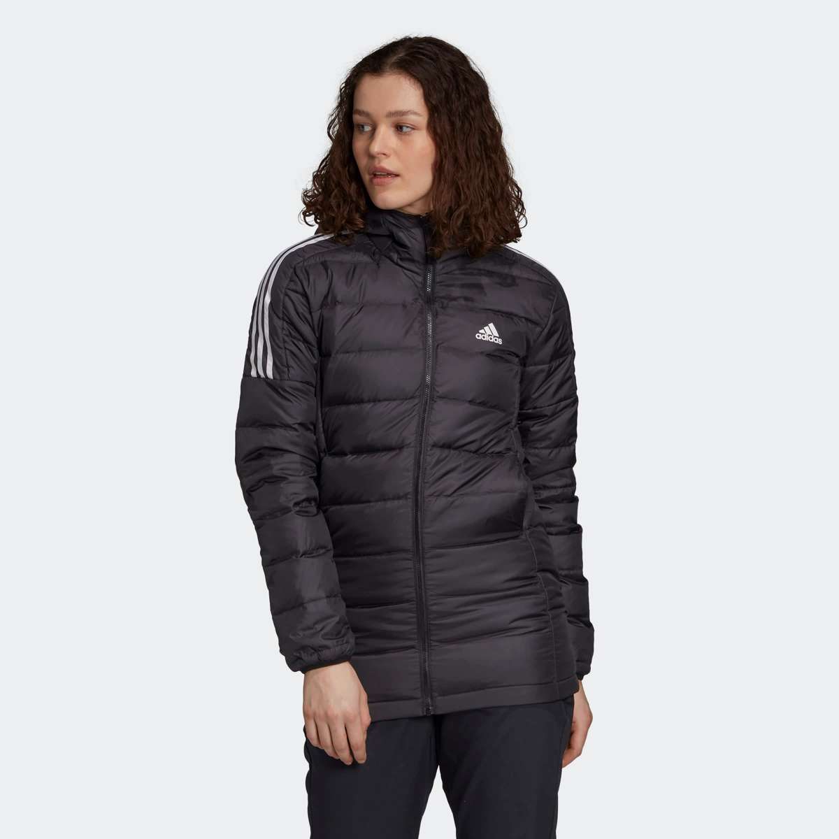 Уличная куртка с капюшоном ESSENTIALS DAUNENPARKA