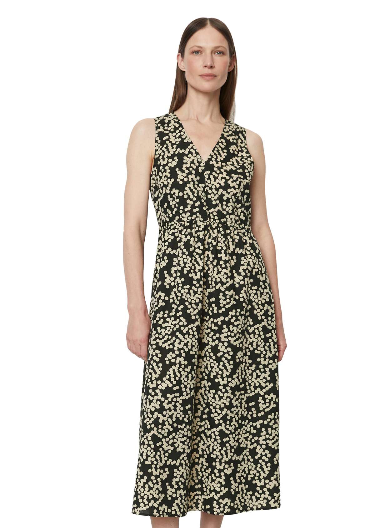 Платье с принтом aus Organic-Cotton-Lyocell-Mix