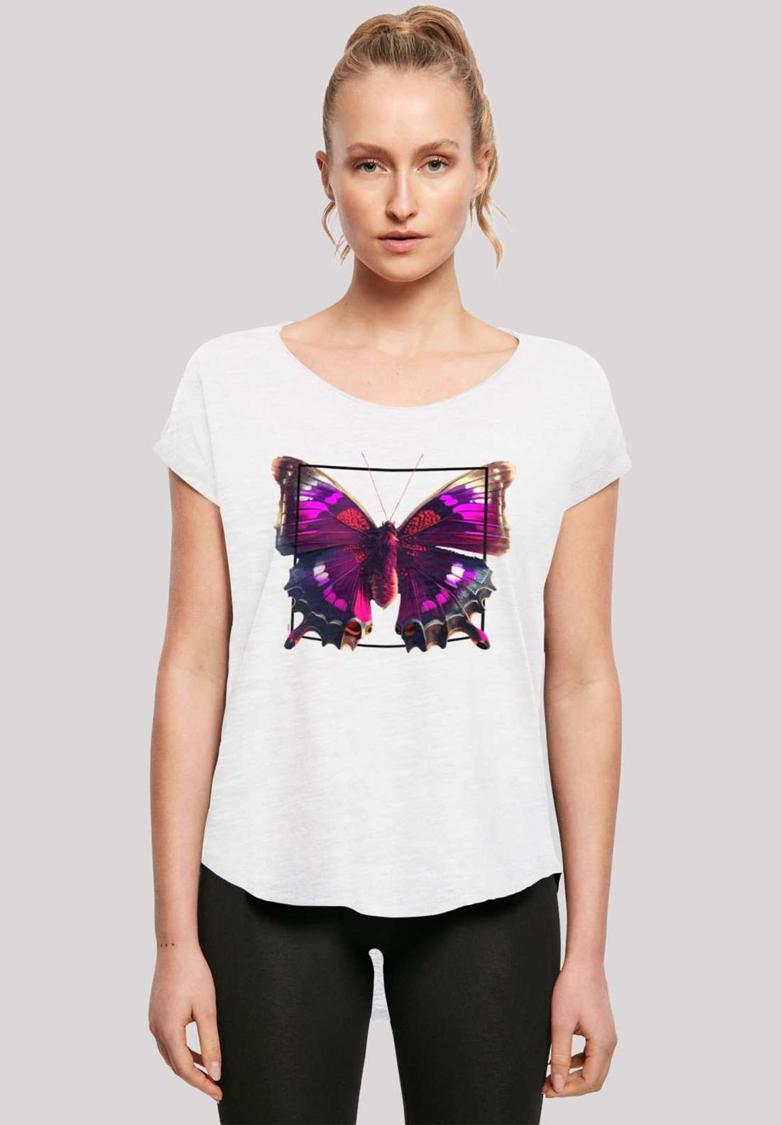 футболка Pink Schmetterling LONG TEE
