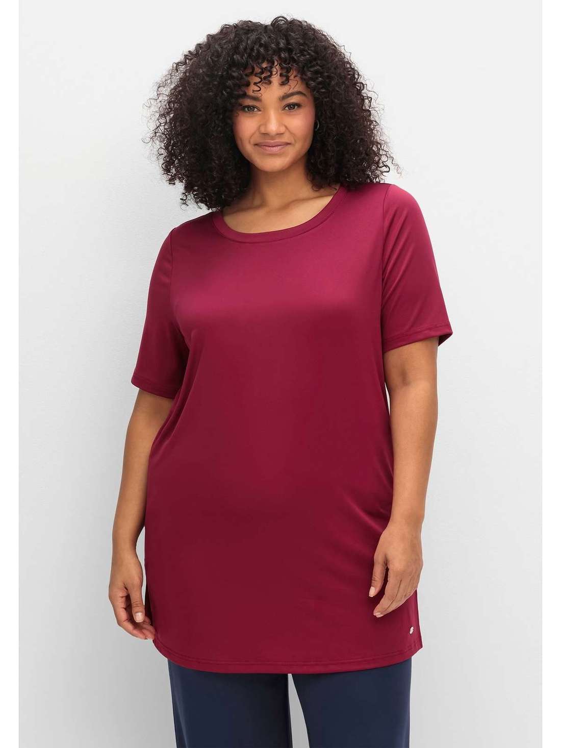 Удлиненная функциональная рубашка Große Größen