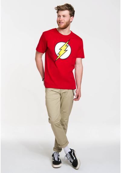 Футболка с классным принтом спереди Der Rote Blitz Logo - DC - Flash