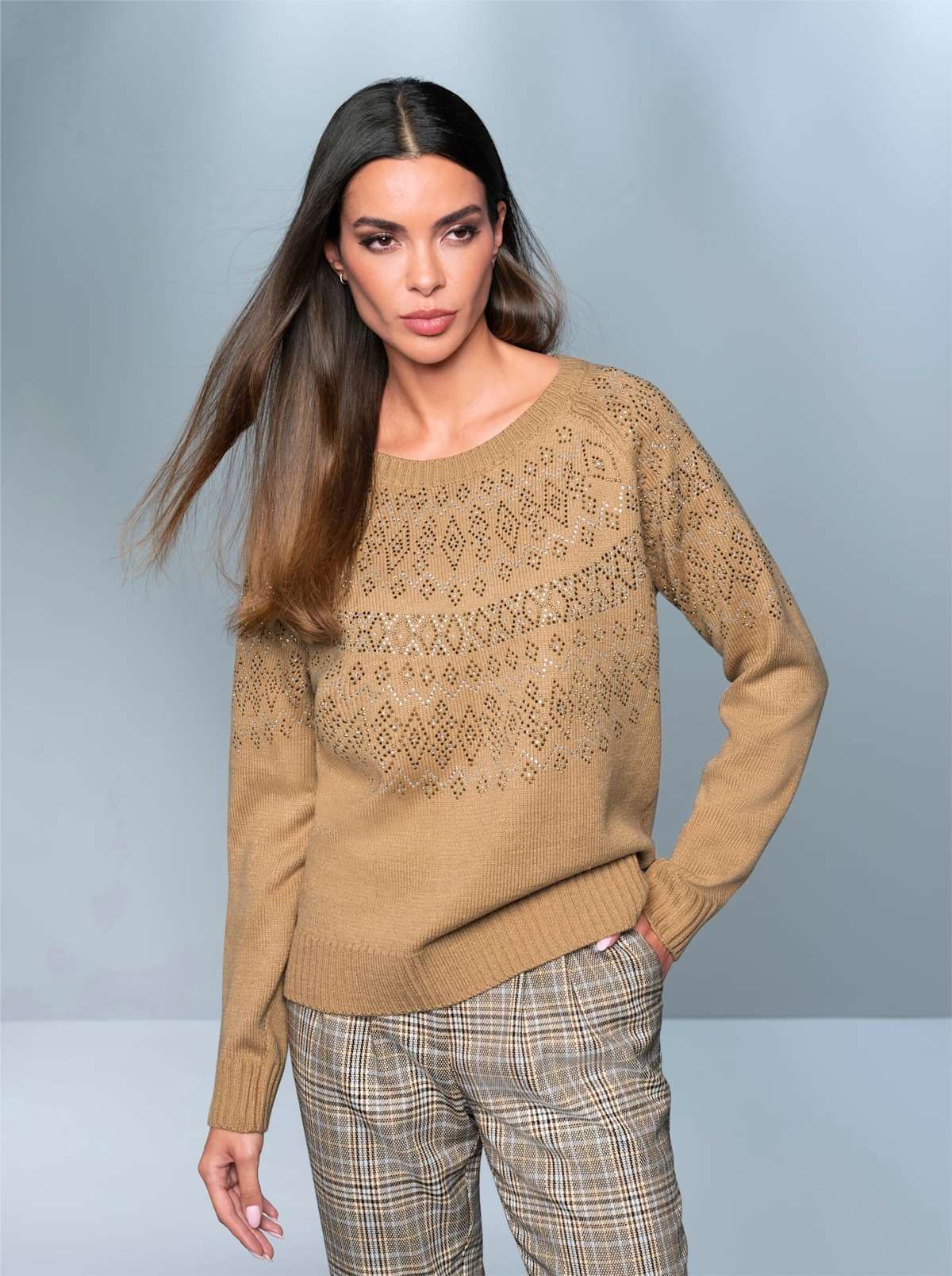Свитер с круглым вырезом Pullover