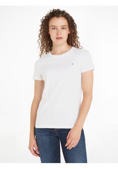 Футболка с логотипом Tommy Hilfiger на груди. HERITAGE CREW NECK TEE