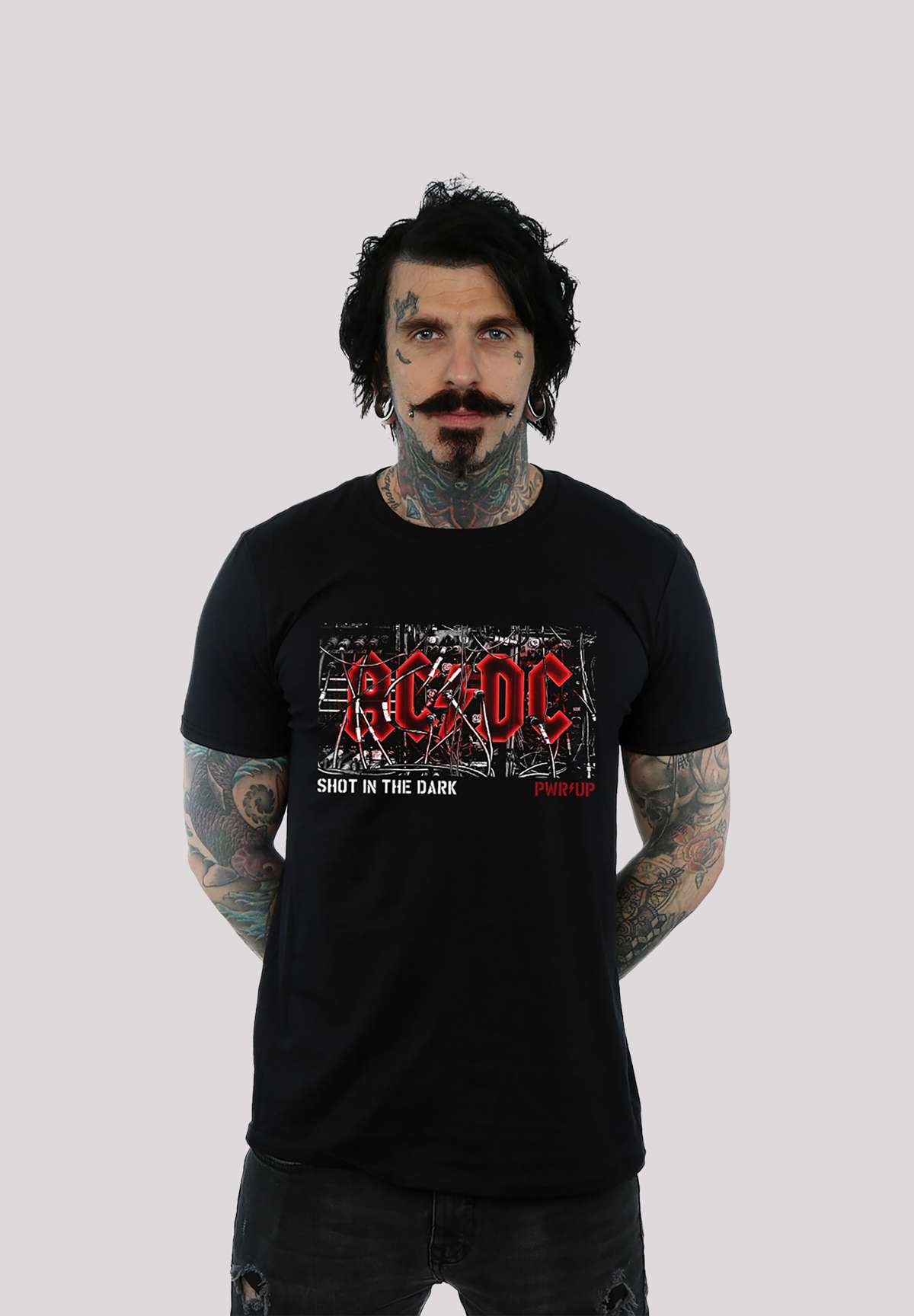 футболка ACDC PWRUP Cable Logo fur Kinder & Herren