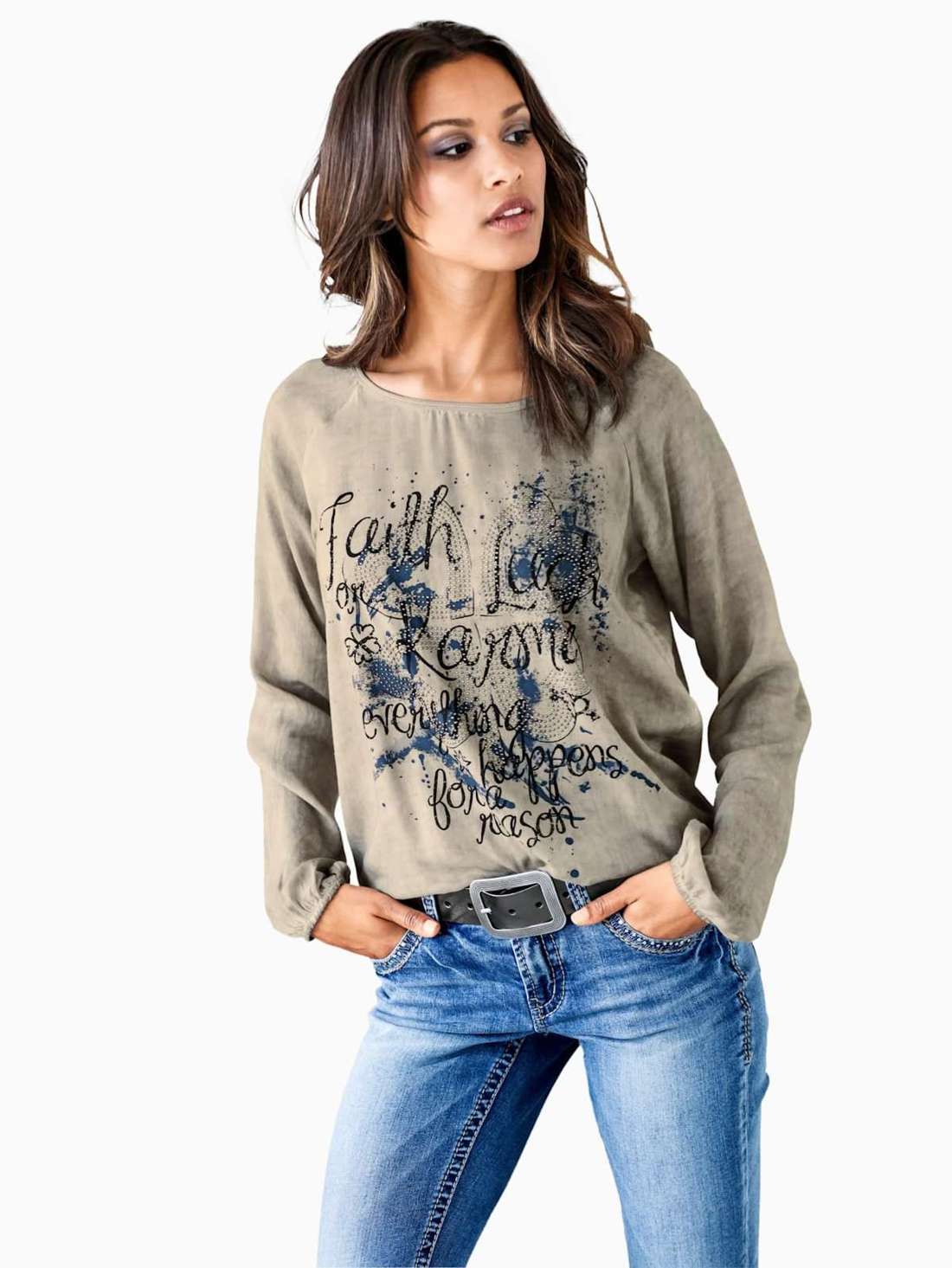 Блузка без шнуровки