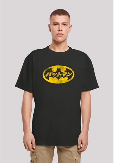 футболка DC Comics Batman Japanese Logo Yellow