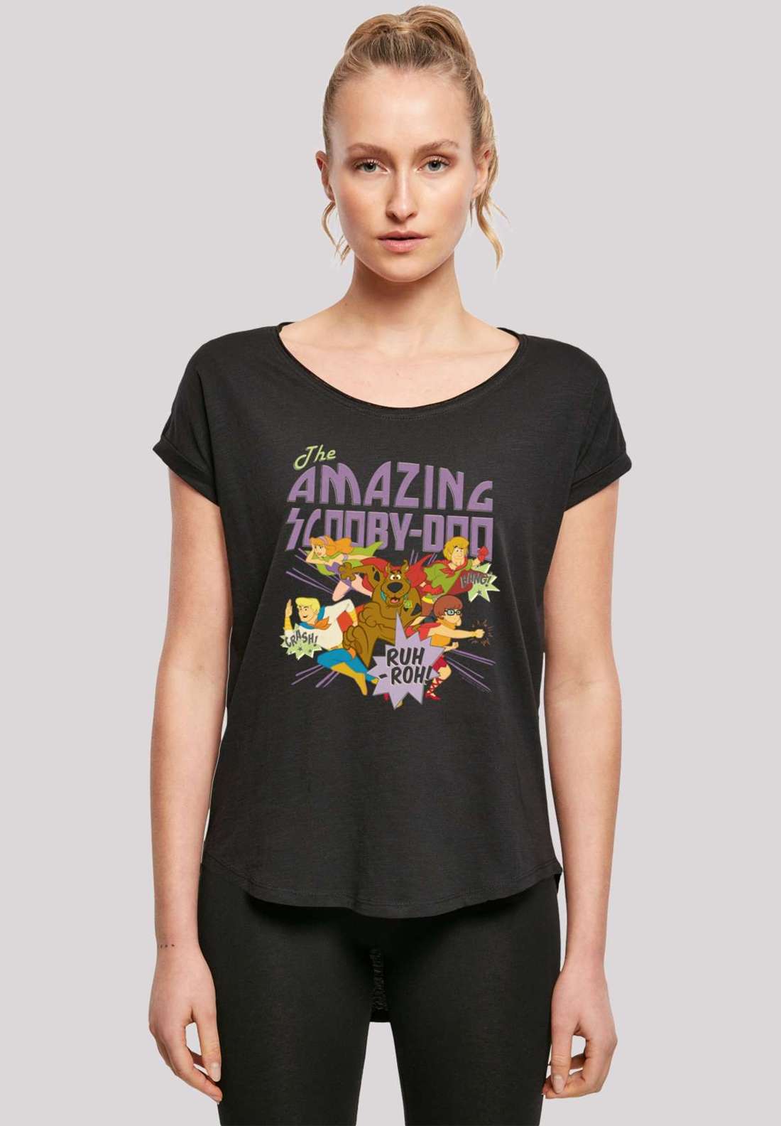 футболка Long Cut Shirt `Scooby Doo The Amazing Scooby`