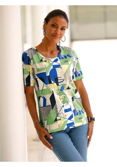 Рубашка с коротким рукавом Rundhals-Shirt
