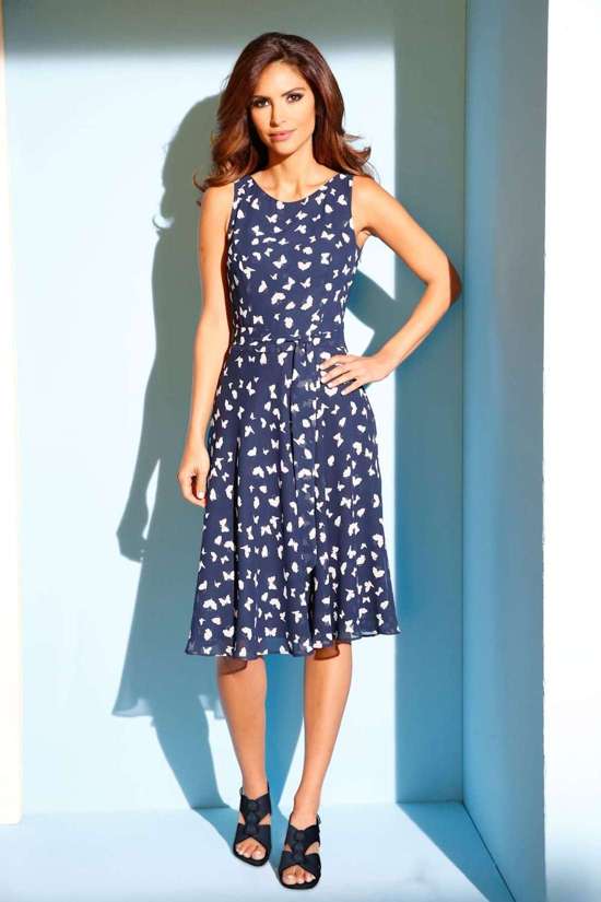 Платье с принтом Druck-Kleid