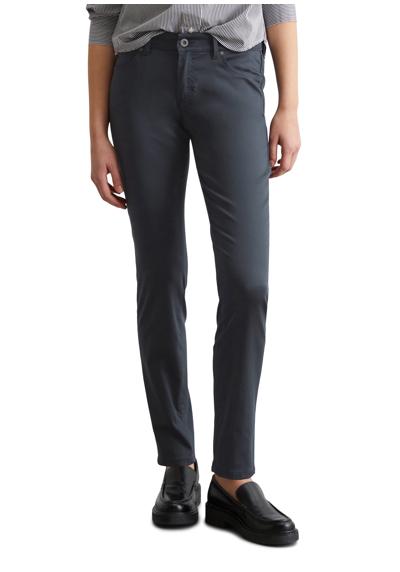 брюки с 5 карманами aus Baumwoll-Stretch-Satin