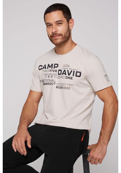 Рубашка с круглым вырезом из хлопка