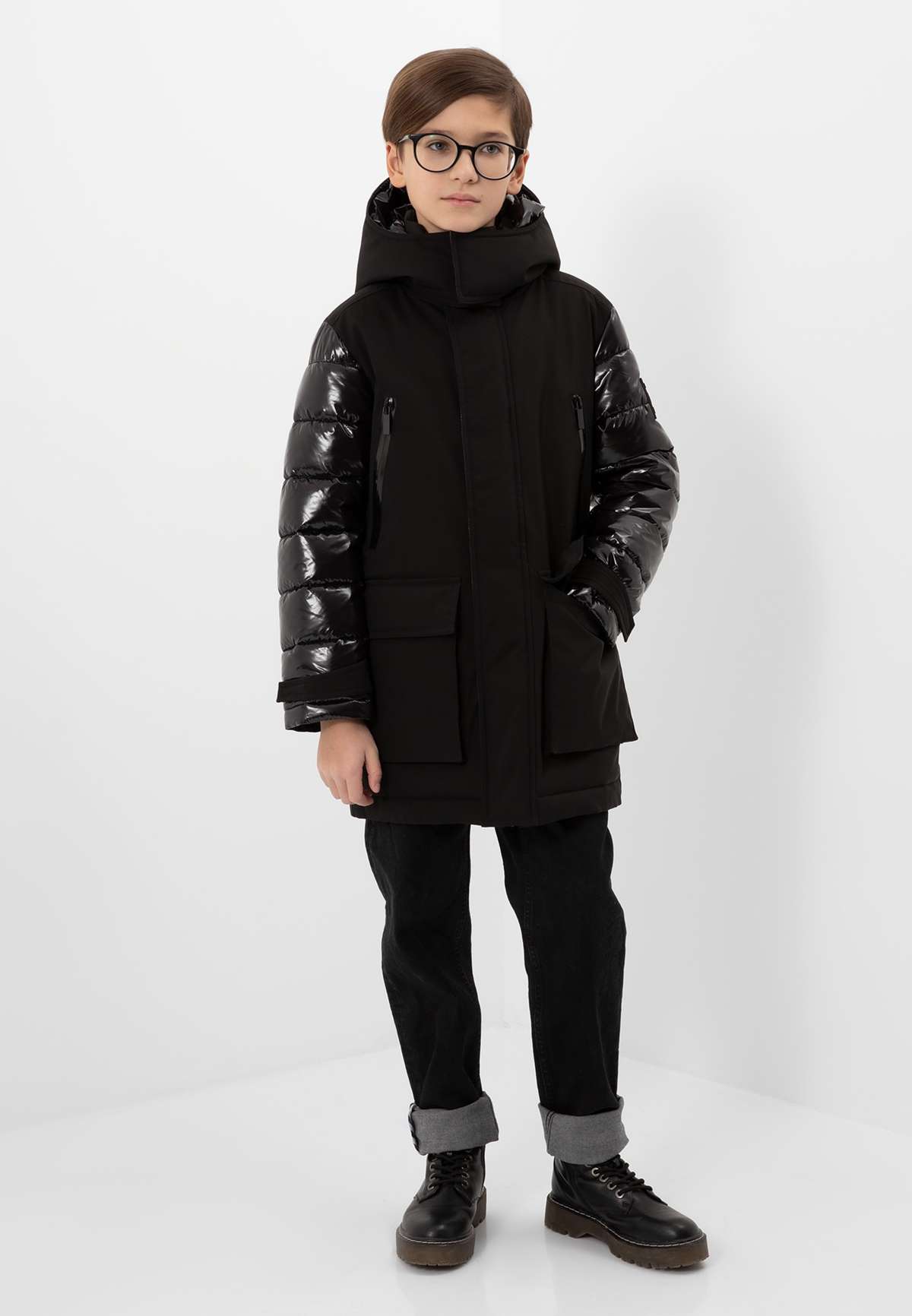 Стеганая куртка со стегаными рукавами Gulliver, артикул 1772662493 купить в  магазине одежды LeCatalog.RU с доставкой по