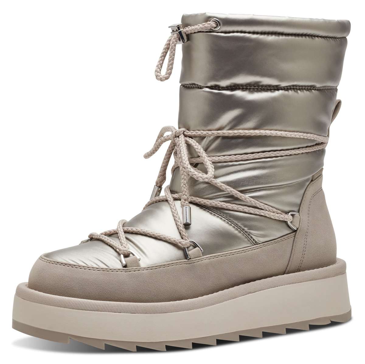 Зимние ботинки с элементами Duo-Tex и прикрепленной шнуровкой.