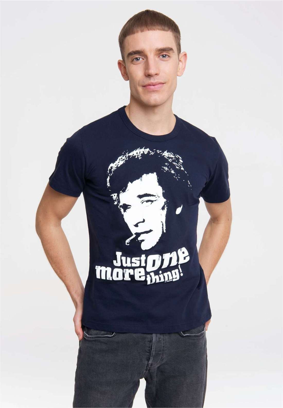 Футболка с крутым принтом спереди Columbo - Just One More Thing
