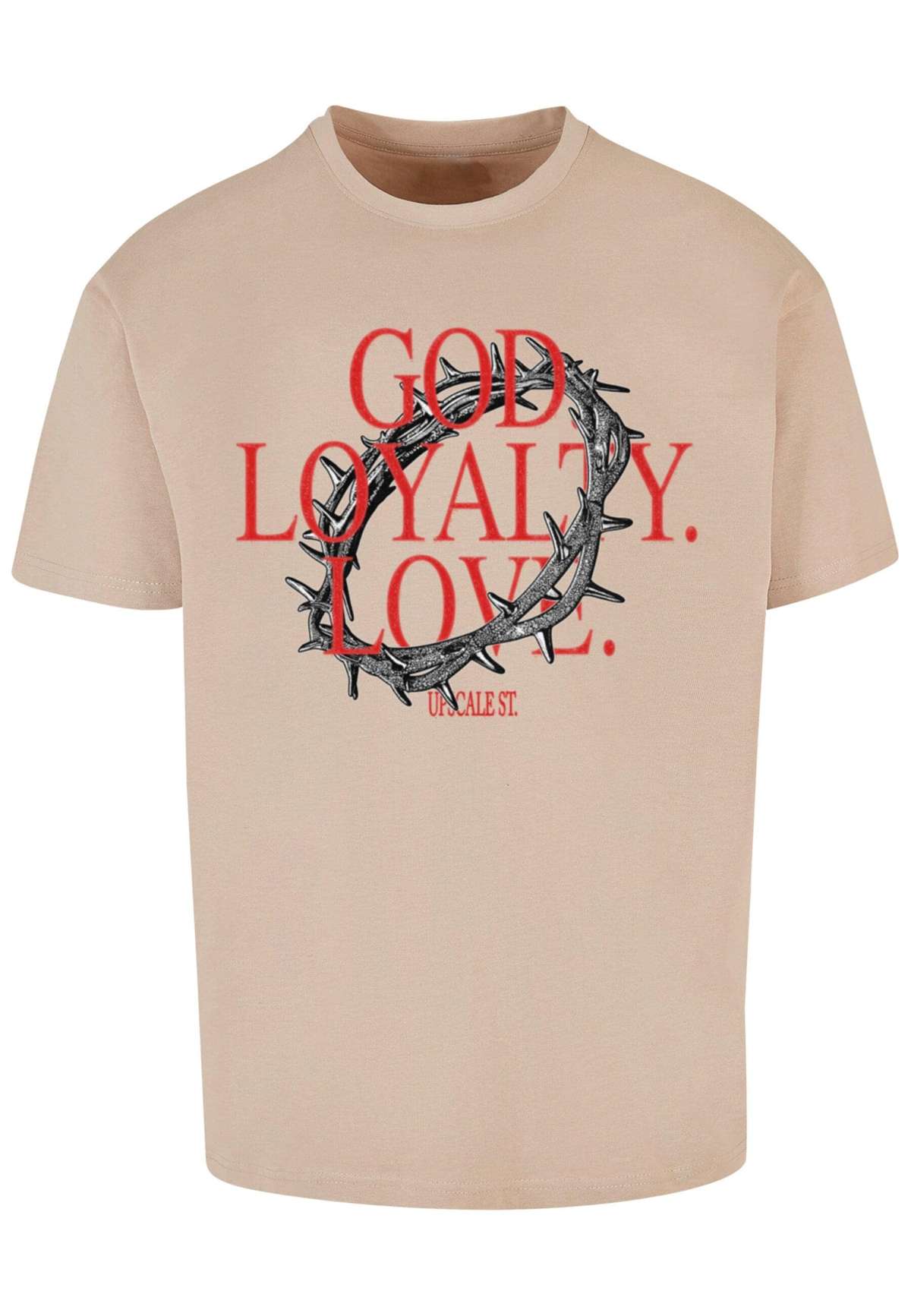 футболка Unisex God Loyalty Love Oversize Tee
