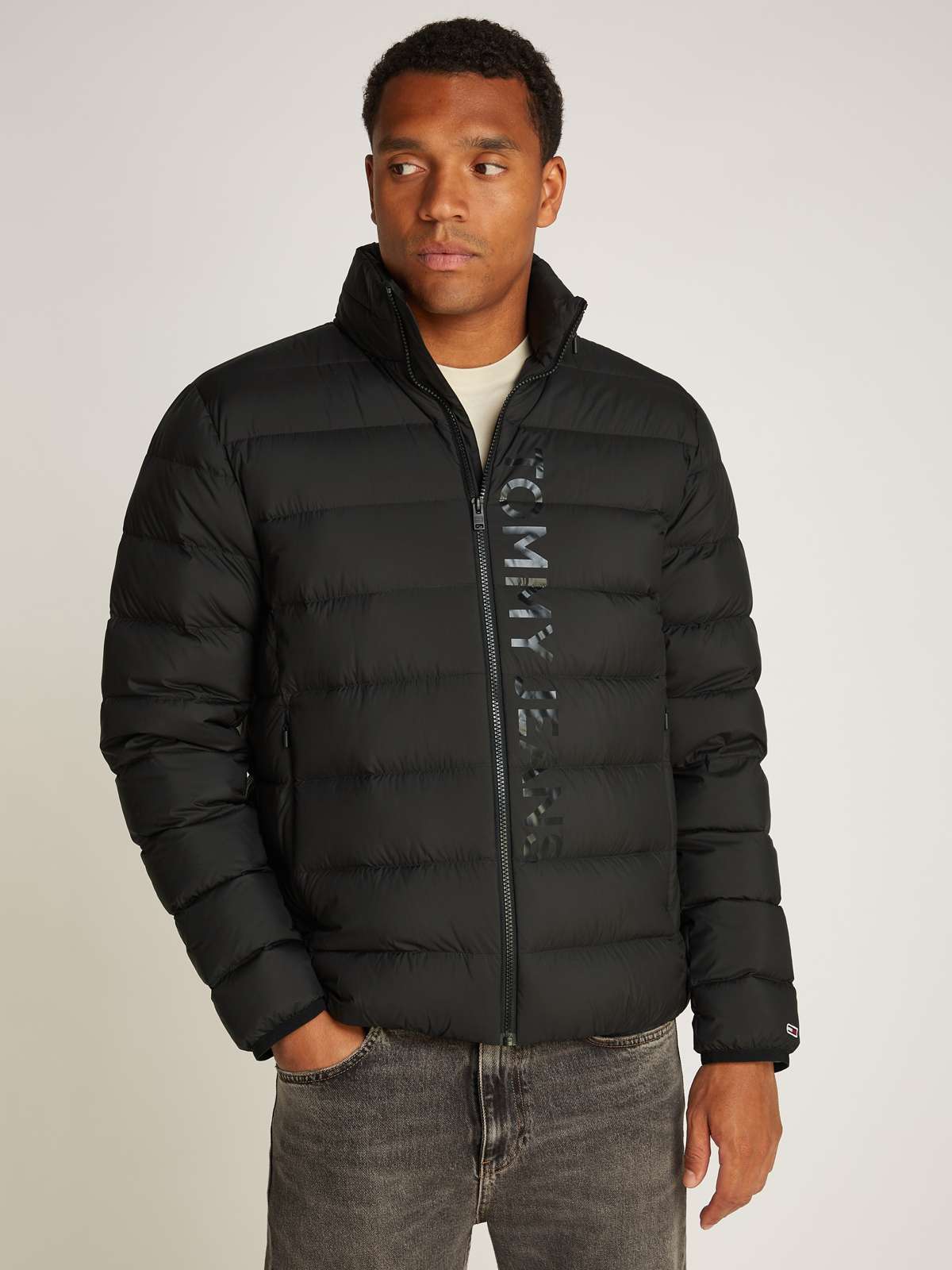 Стеганая куртка на пуху TJM LT DOWN PRINTED JACKET