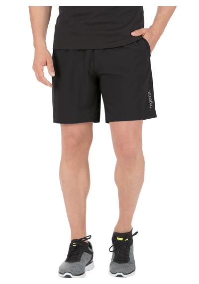Брюки из джерси TRIGEMA Sport-Shorts mit Innenslip aus Netz