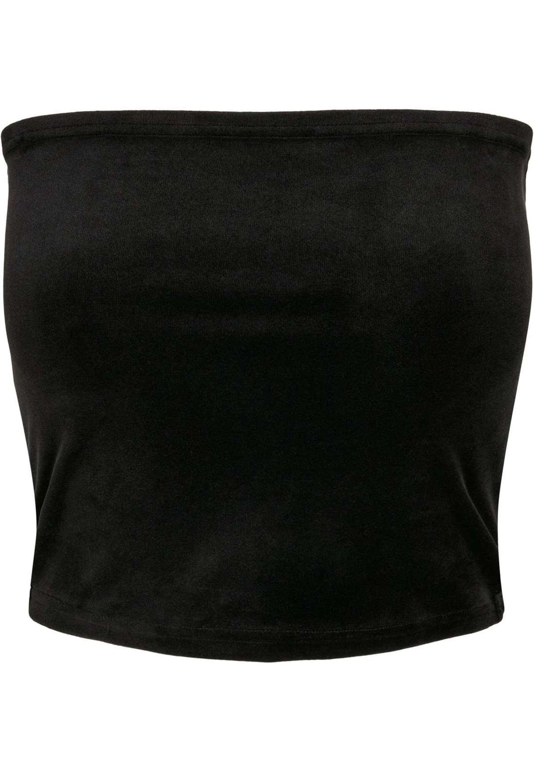 Спортивный бюстгальтер Urban Classics Damen Ladies Short Velvet Tube Top