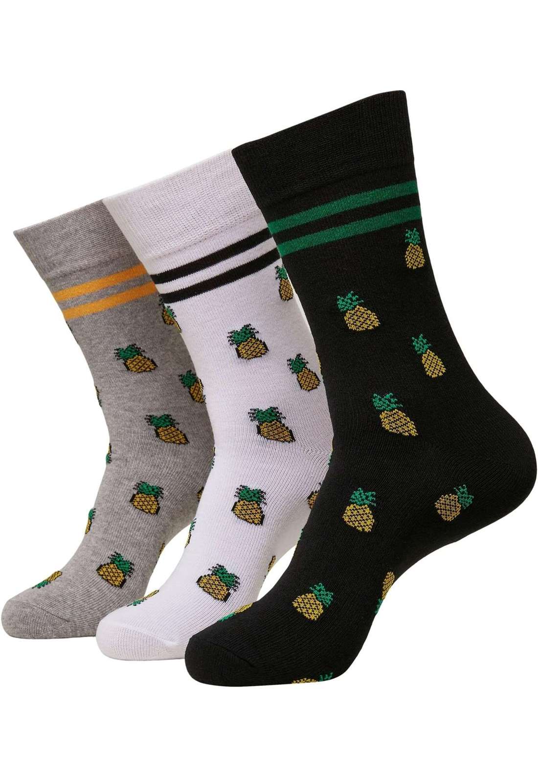Базовые носки Unisex Recycled Yarn Pineapple Socks 3-Pack