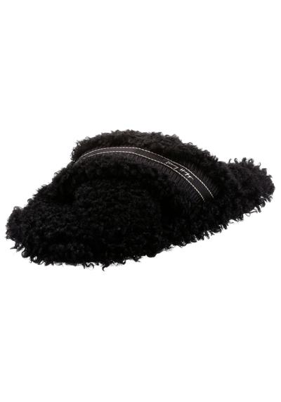 тапочка SHERPA FUR HOME SLIPPERS STRAPS