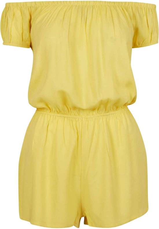 Комбинезон Urban Classics Damen Ladies Off Shoulder Short Jumpsuit