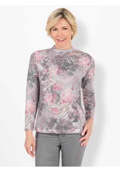 Свитер с воротником-стойкой Pullover