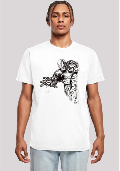 футболка Marvel Superhelden Avengers Iron Man Mono Line
