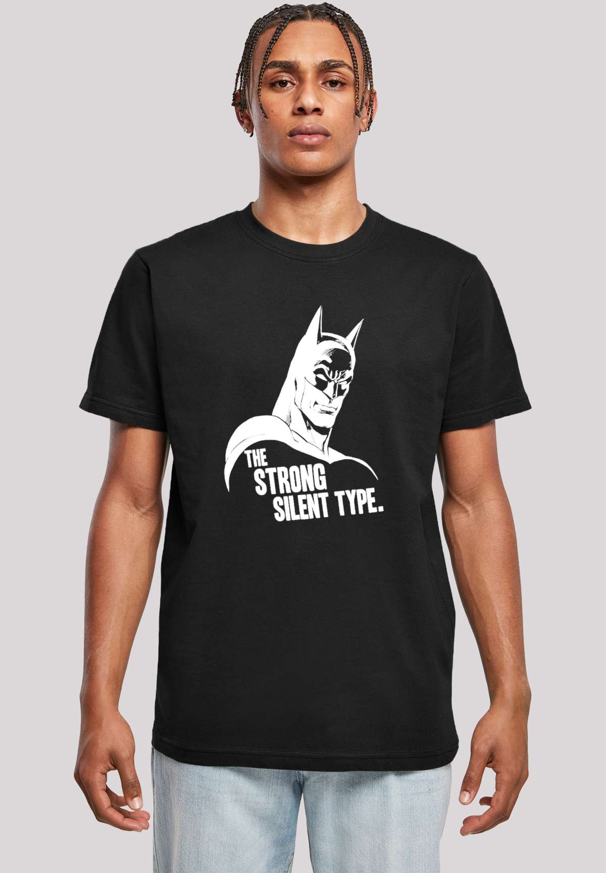 футболка Batman The Strong Silent Type Superheld