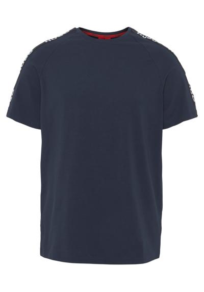 Футболка с надписью HUGO на рукавах Sporty Logo T-Shirt