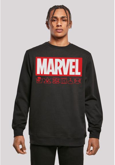 Толстовка с капюшоном Marvel Logo washed Care Waschanleitung
