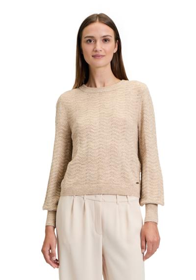 Вязаный свитер Betty & Co Strickpullover mit Lurexfaden