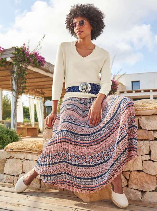 свитер с V-образным вырезом Pullover