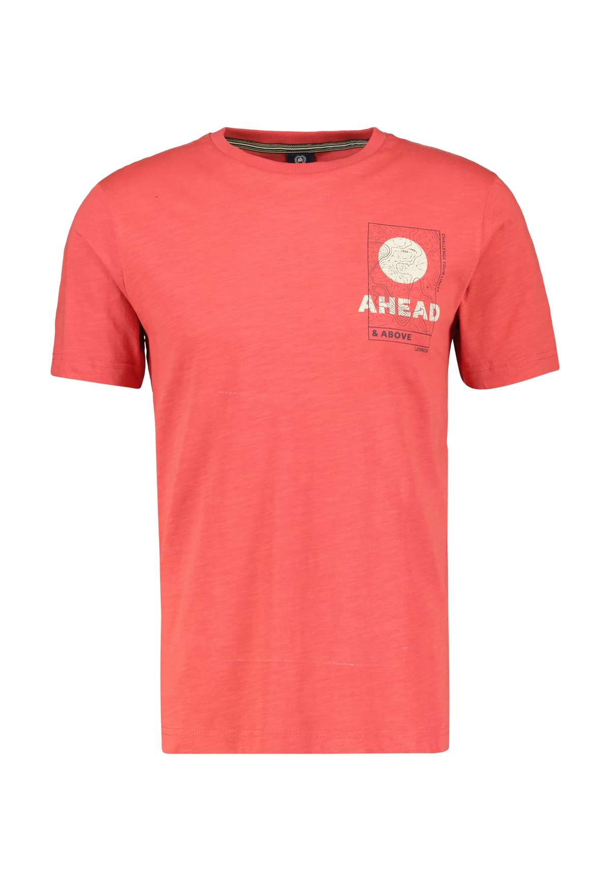 футболка LERROS T-Shirt, Brustprint, links